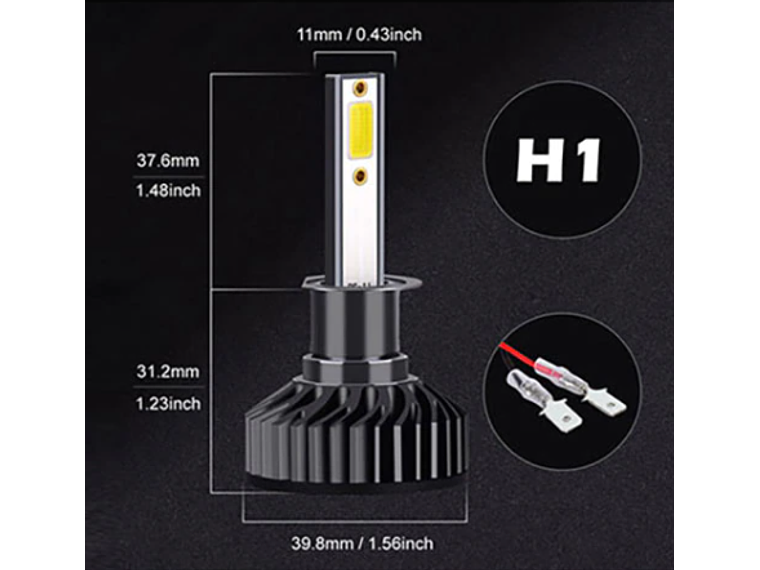 Bombillas LED H1 Canbus 3