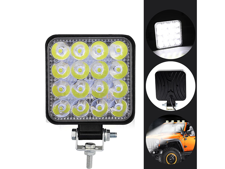 48W LED Headlights - 2 Units 2