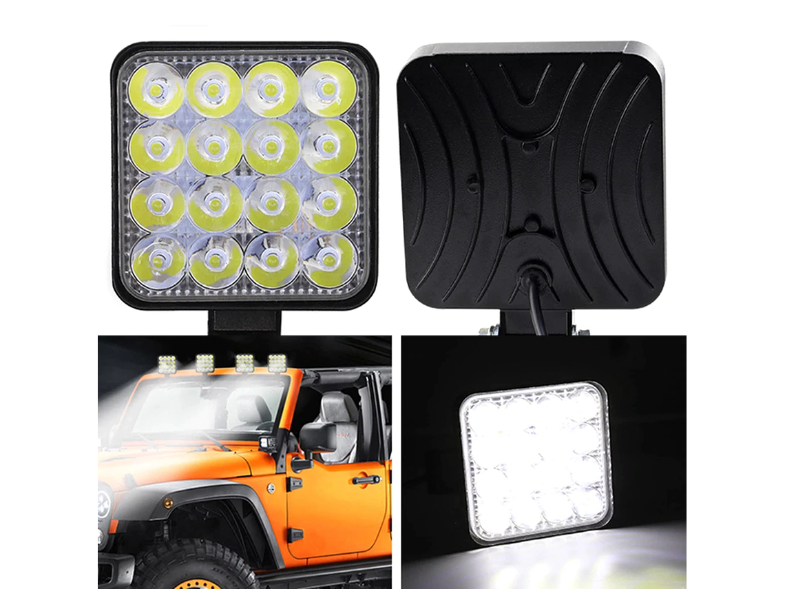 48W LED Headlights - 2 Units 3