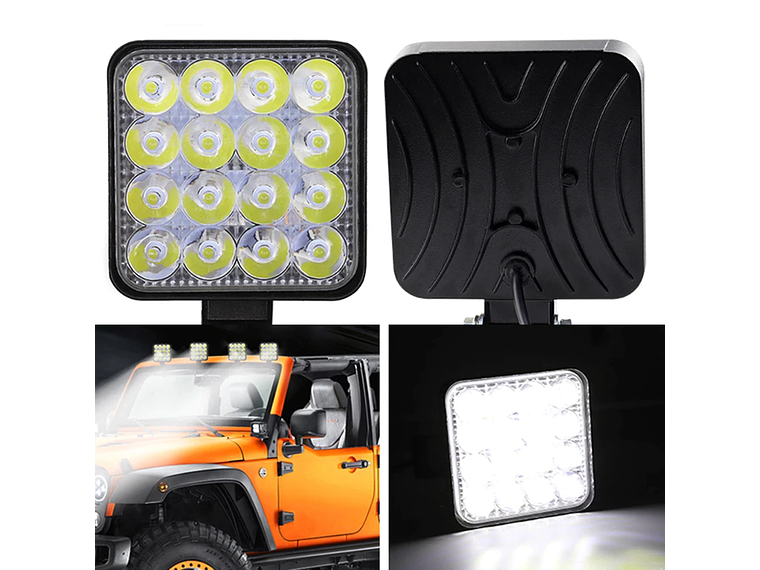 48W LED Headlights - 2 Units 3