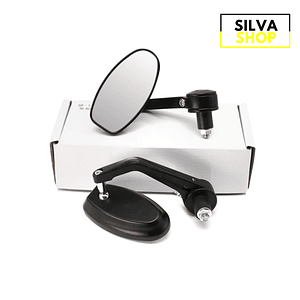 Espelhos de Punho Ovais para Mota