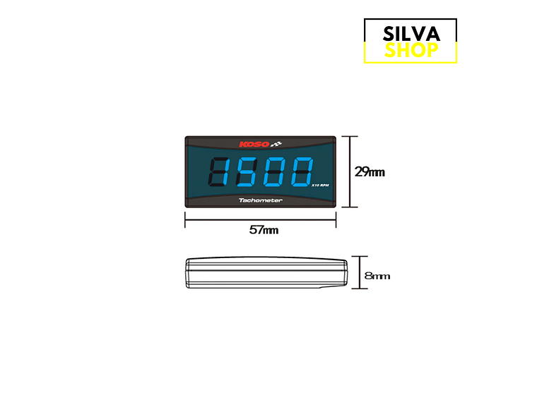 Medidor de Temperatura de Água para Mota 2