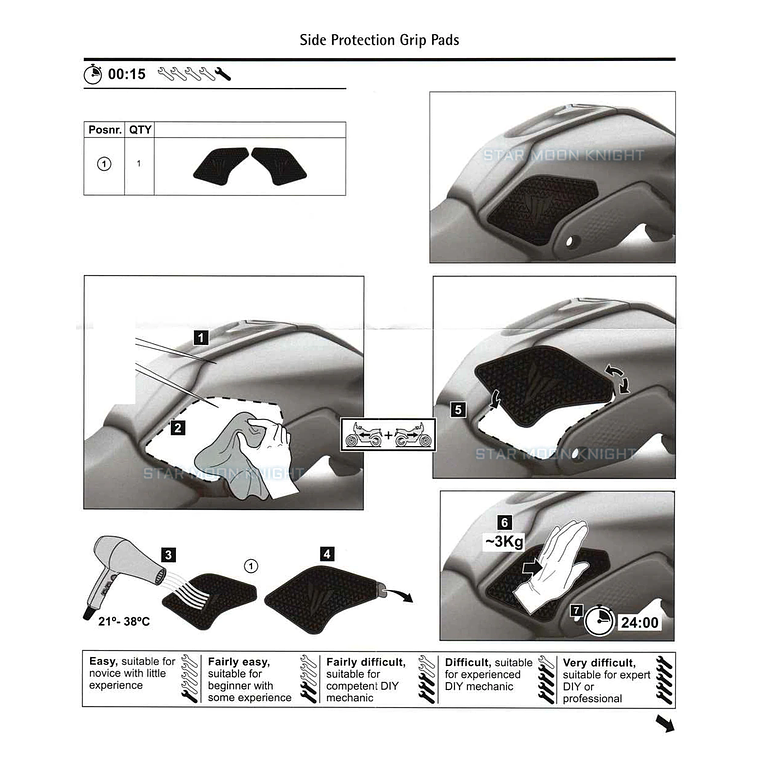 Proteções de Depósito MT 07 2021/2023 4