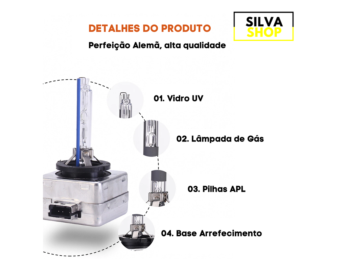 Lámparas de xenón D2S 2