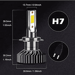 Lâmpadas LED H7 Canbus 100W