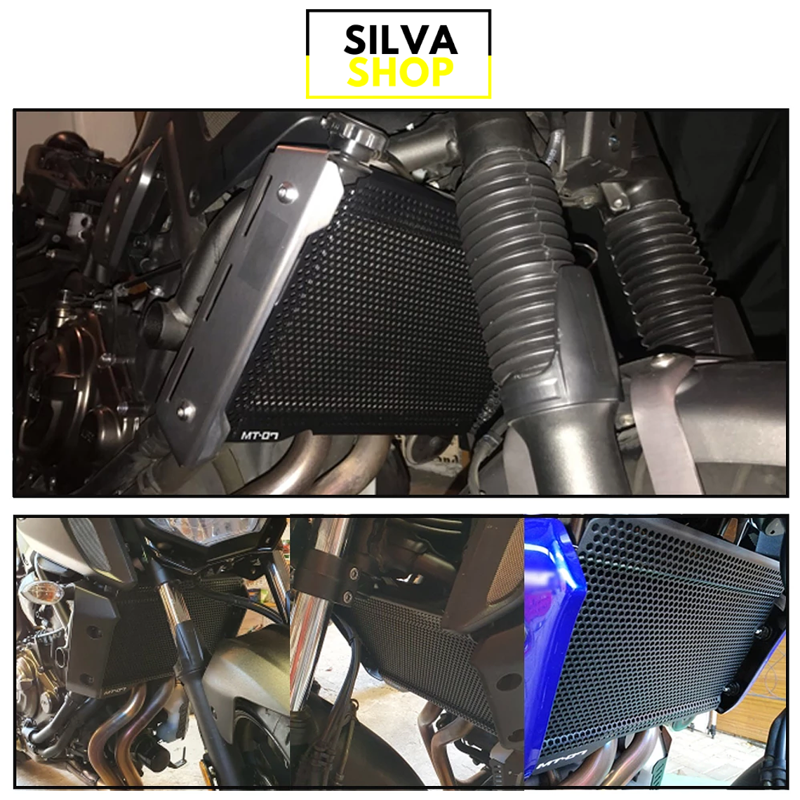 Proteção Radiador Yamaha MT 07 3
