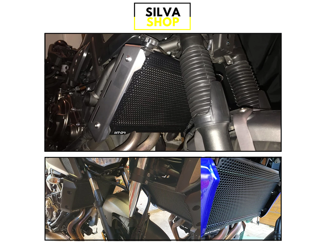 Proteção Radiador Yamaha MT 07 3