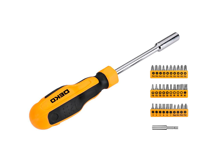 DEKO Tool Case 62 Pieces 2