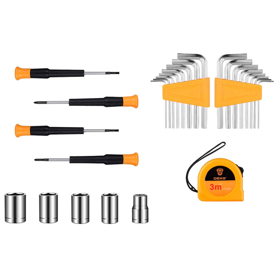 Mala de Ferramentas DEKO 62 Peças 3