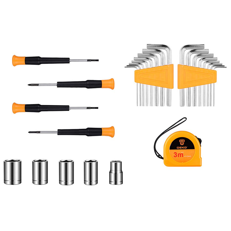Mala de Ferramentas DEKO 62 Peças 3