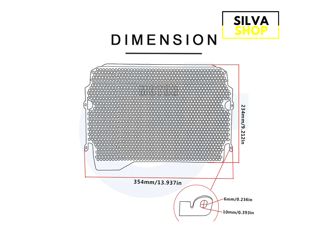Proteção Radiador Yamaha MT 07 4