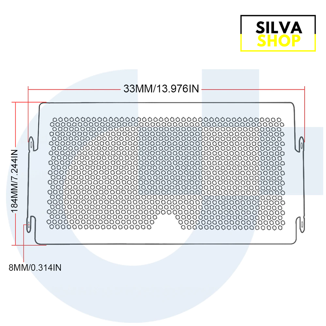 Proteção Radiador Yamaha MT 07 4