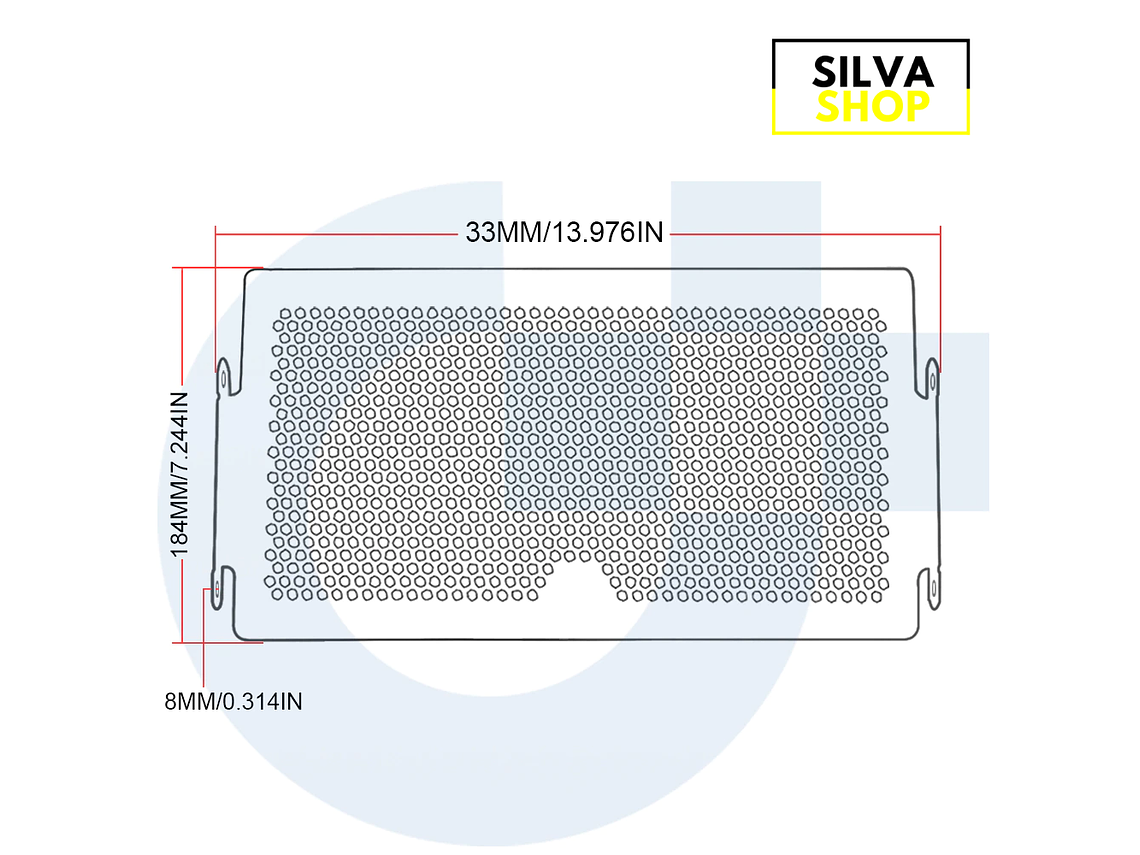 Radiator Protection Yamaha MT 07 4