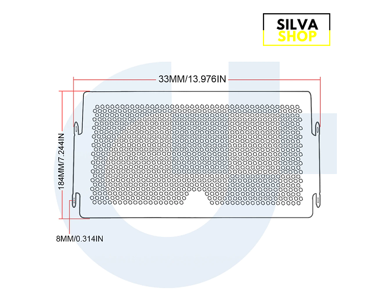 Radiator Protection Yamaha MT 07 4