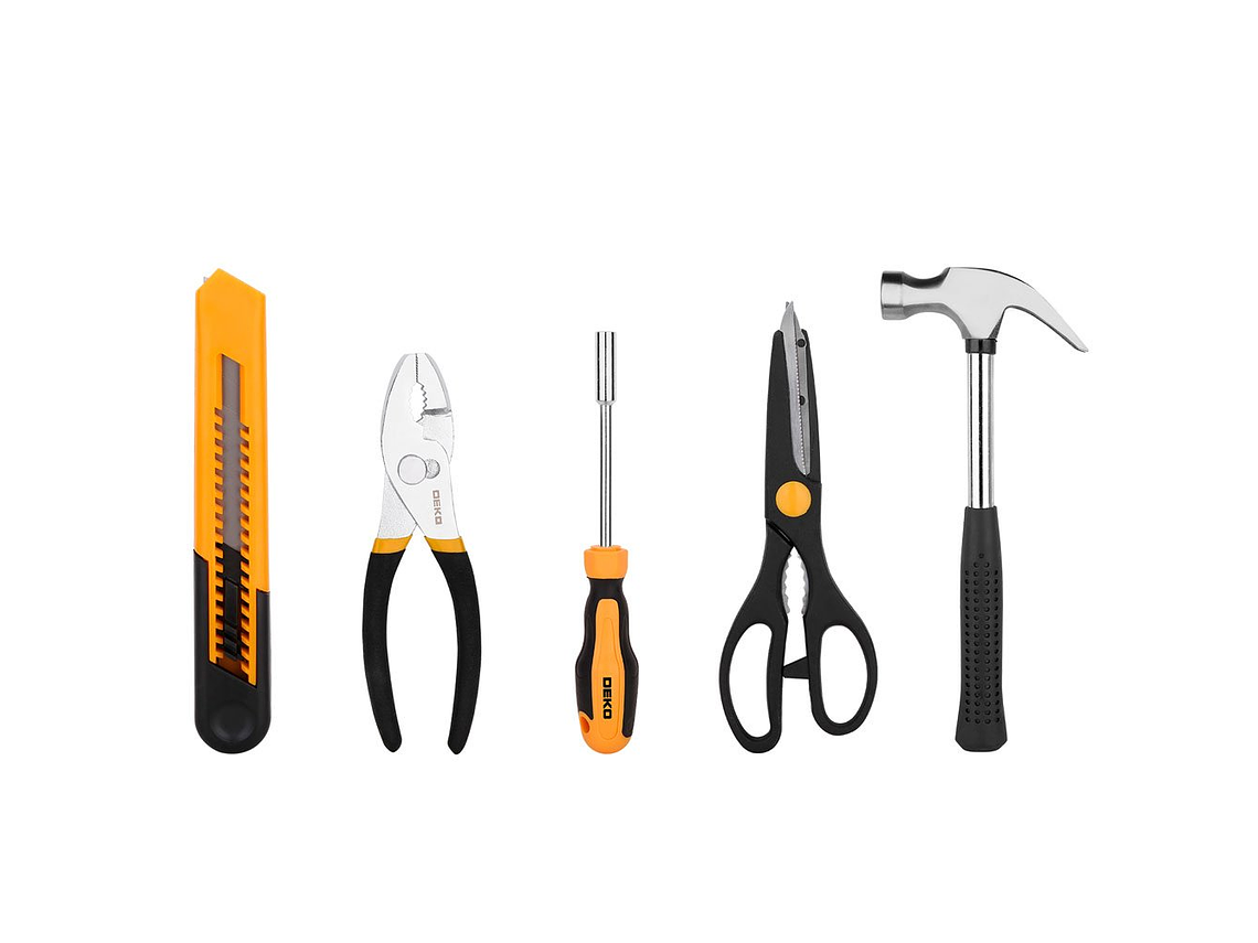 DEKO Tool Case 62 Pieces 4