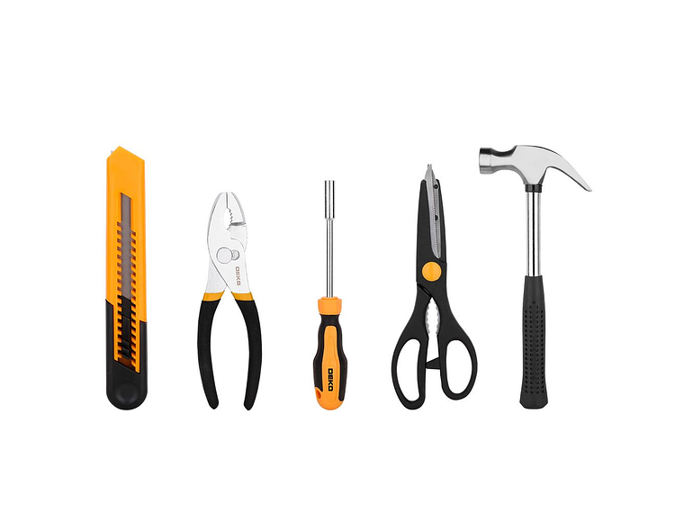 DEKO Tool Case 62 Pieces 4