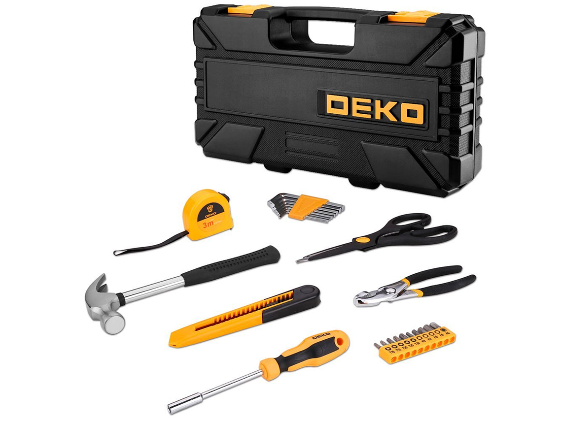 DEKO Tool Case 62 Pieces 5