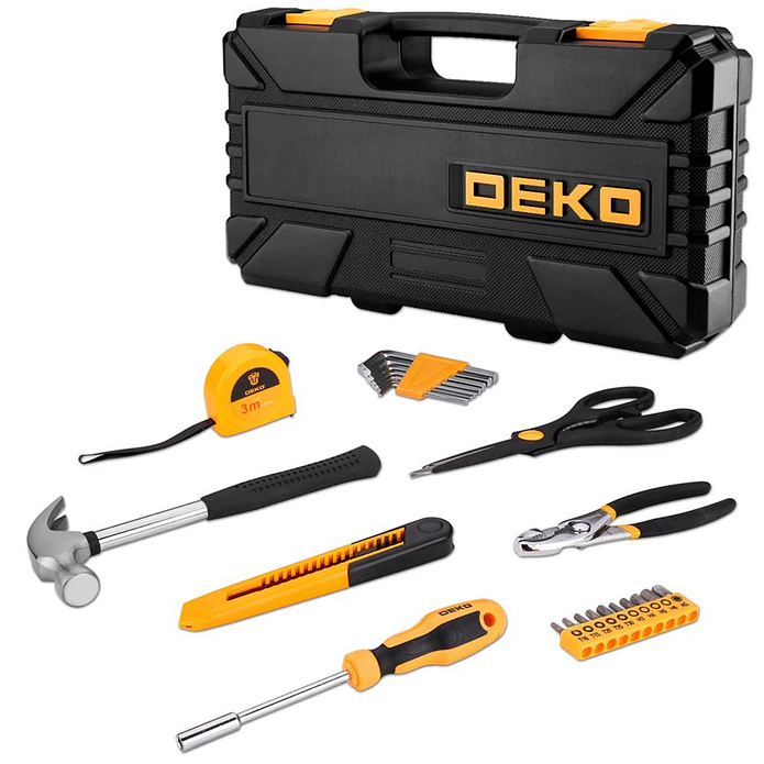 DEKO Bolsa Herramientas 62 Piezas 5