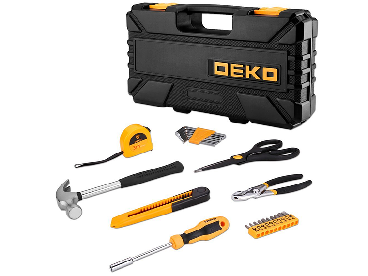 DEKO Tool Case 62 Pieces 5