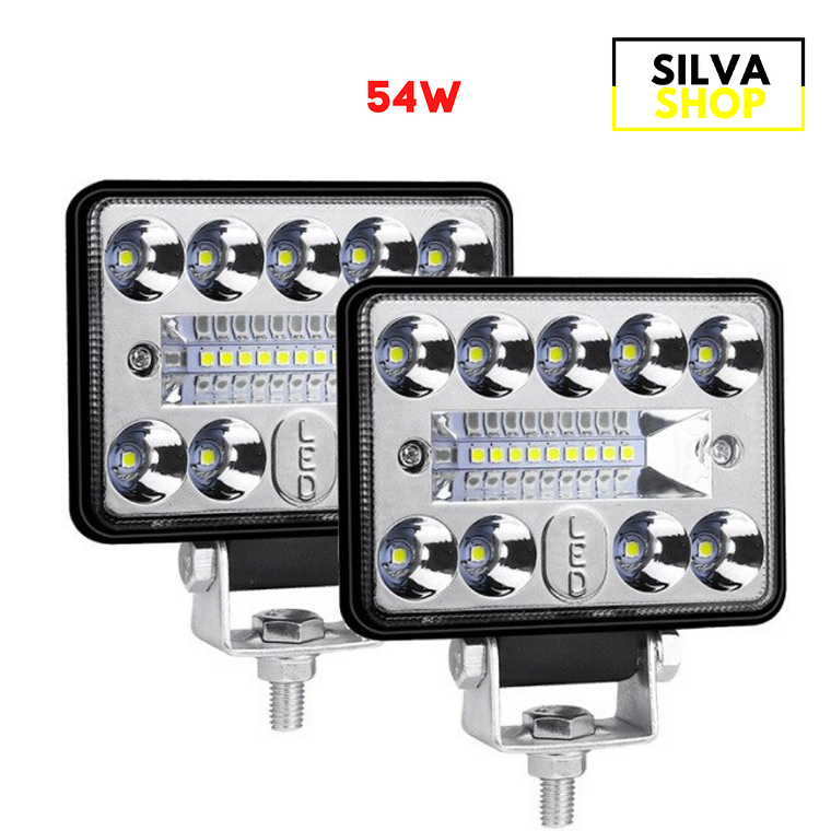 Faróis LED 54W Offroad 1