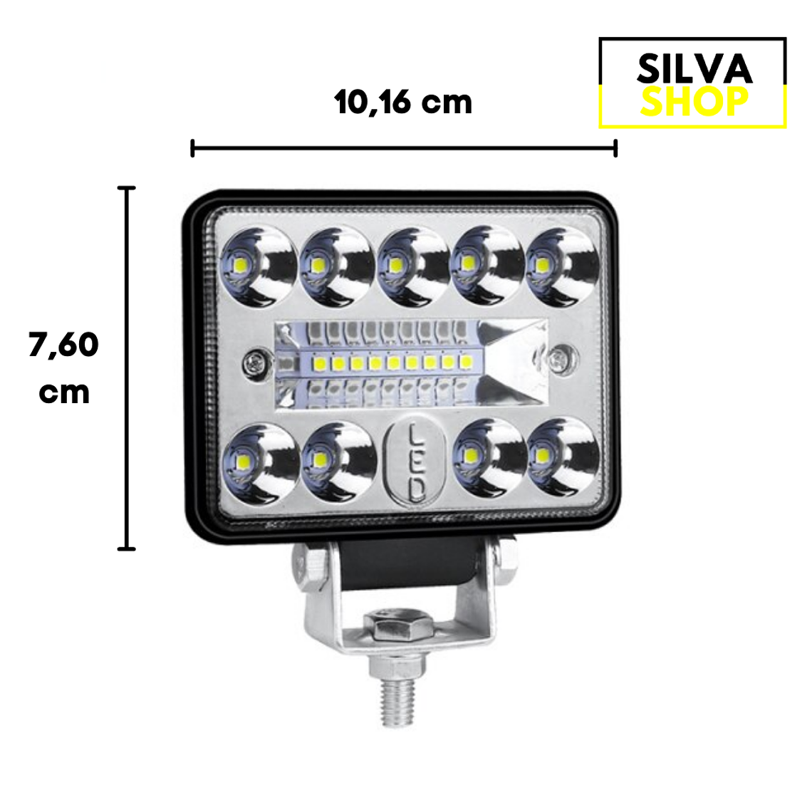 Faróis LED 54W Offroad 4