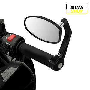 Espelhos de Punho Ovais para Mota