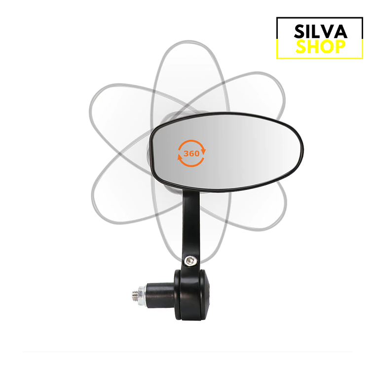 Espelhos de Punho Ovais para Mota 4