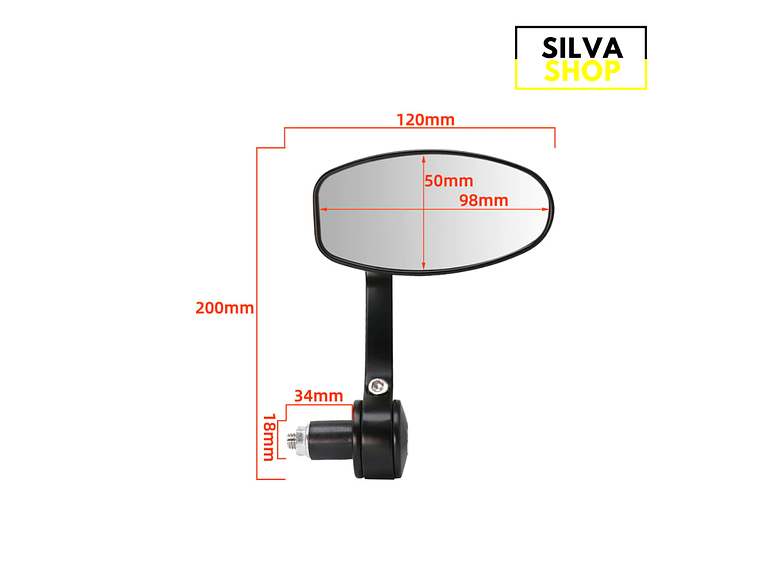 Espelhos de Punho Universais 7