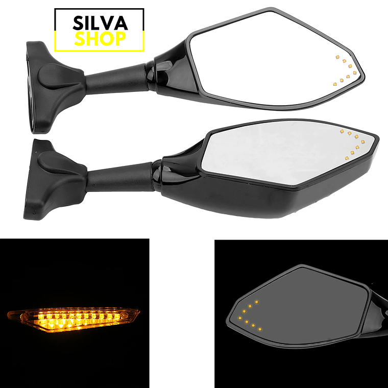 Rearview Mirrors with LED Turn Signals 3