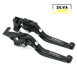 MT 07 Unbreakable Levers Black