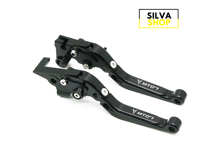 MT 07 Unbreakable Levers Black 1