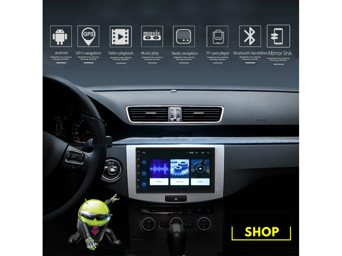 Radio Android 2DIN 7 pulgadas 2