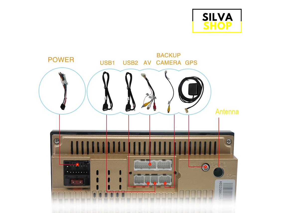 Radio Android 2DIN 7 pulgadas 3