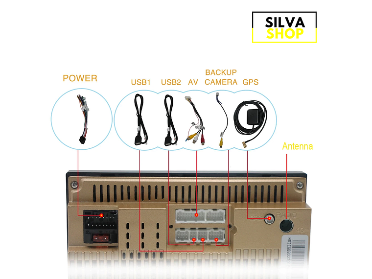 Radio Android 2DIN 7 pulgadas 3