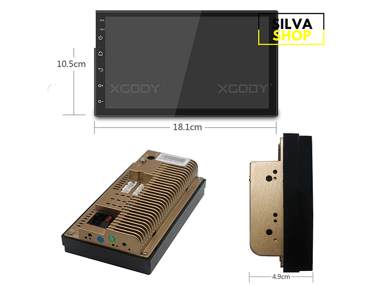 Radio Android 2DIN 7 pulgadas 5