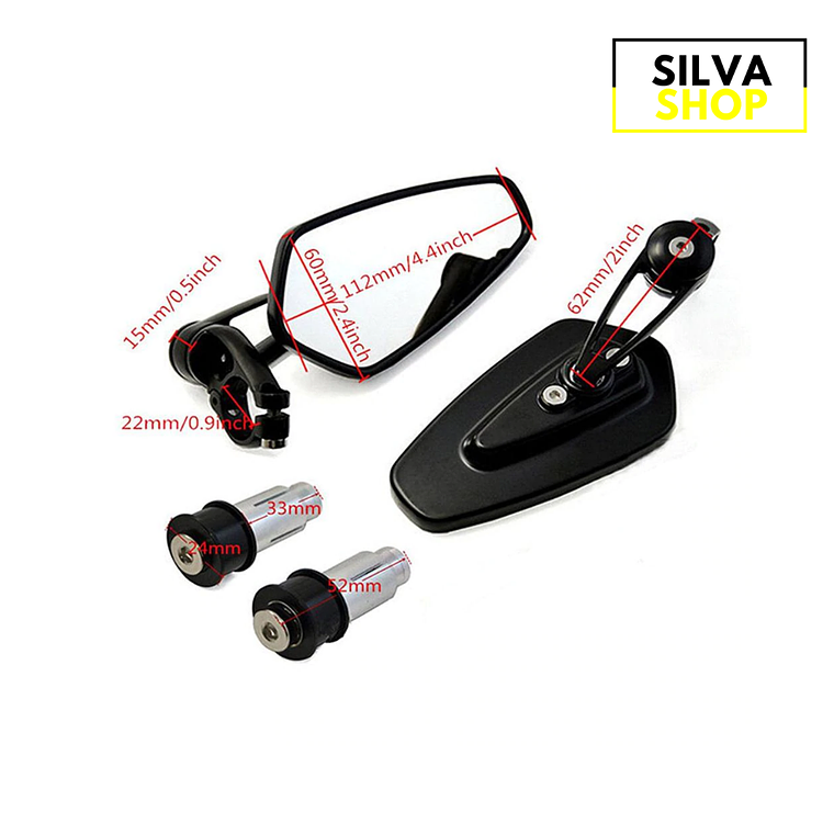 Espelhos de Punho Laterais 10