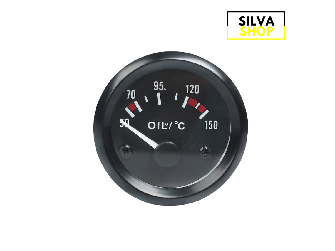 Manómetro Temperatura Óleo Preto 1