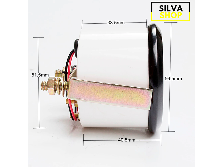 Manómetro de Combustível Preto 2