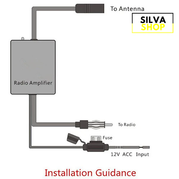 Amplificador de señal de antena universal - Antiinterferencias 6