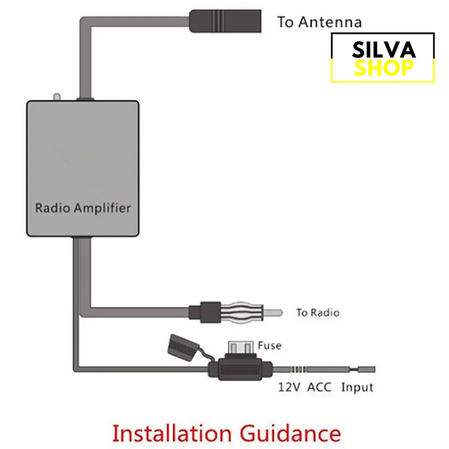 Amplificador de señal de antena universal - Antiinterferencias 6