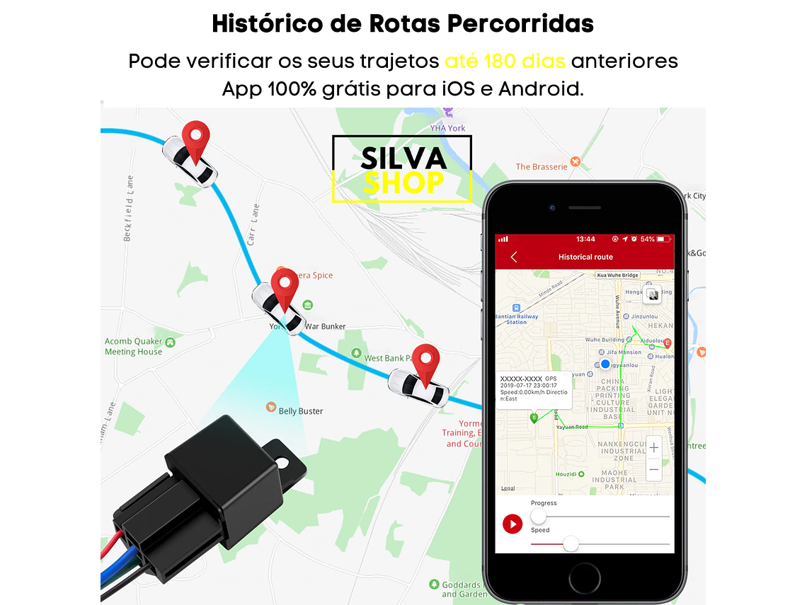 Localizador GPS con Corte de Corriente Tipo Relé - Coches y Motos 3