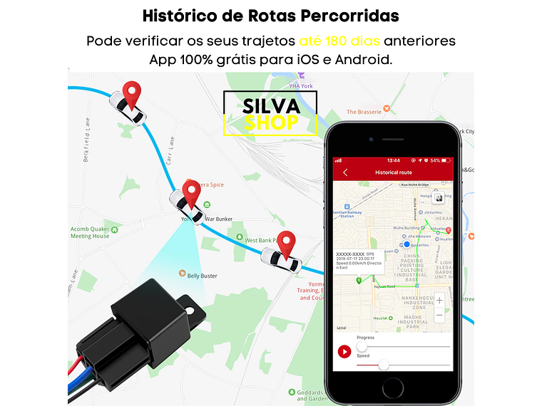 Localizador GPS con Corte de Corriente Tipo Relé - Coches y Motos 3