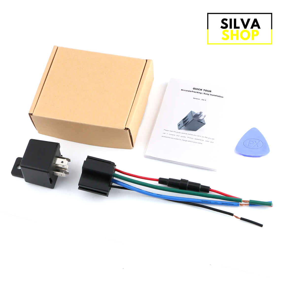 GPS Locator with Relay Type Current Cut - Cars and Motorcycles 5