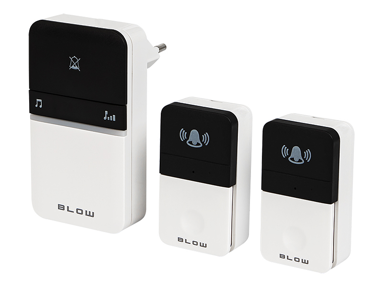 Campainha Sem Fios c/ 2 Recetores DK-12 1