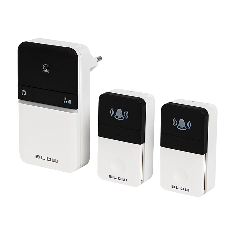 Campainha Sem Fios c/ 2 Recetores DK-12 1