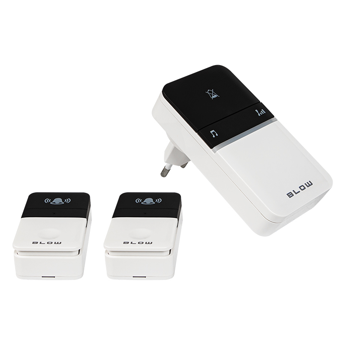 Campainha Sem Fios c/ 2 Recetores DK-12 2