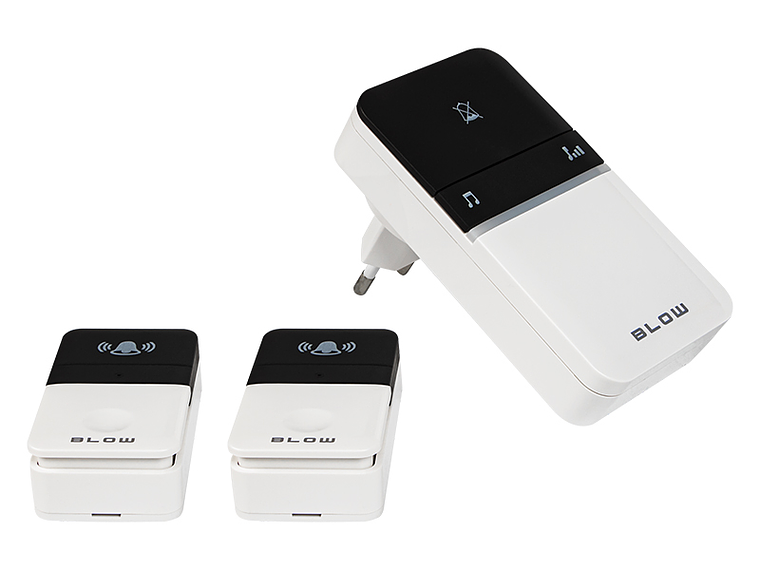 Campainha Sem Fios c/ 2 Recetores DK-12 2