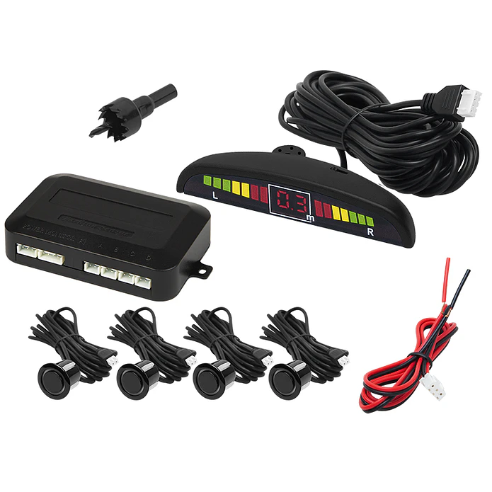Kit 4 Parking Sensors (Black) 19 mm 1
