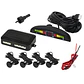 Kit 4 Parking Sensors (Black) 19 mm - thumbnail 1