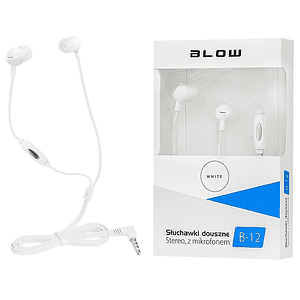 Auriculares Stereo MP3/MP4 c/ Microfone (Branco)